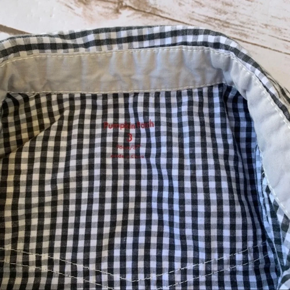 Pumpkin patch button down - Picture 3 of 3